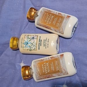 BBW 3pc Vanilla Lotion Bundle